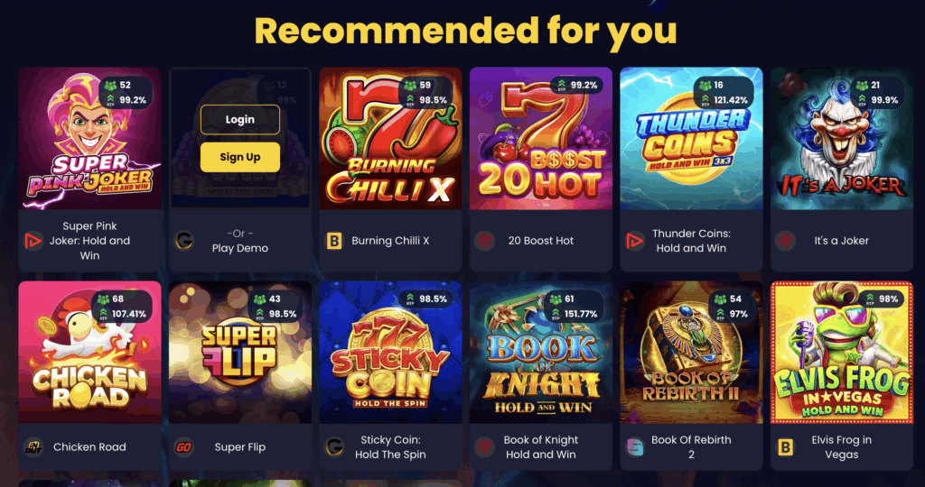 slotsgem recomended games