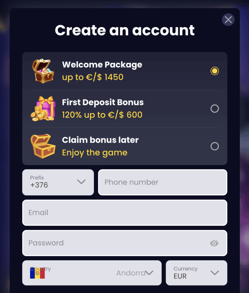 slotsgem registration